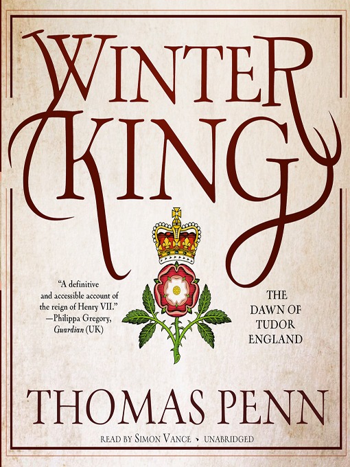 Title details for Winter King by Thomas Penn - Wait list
